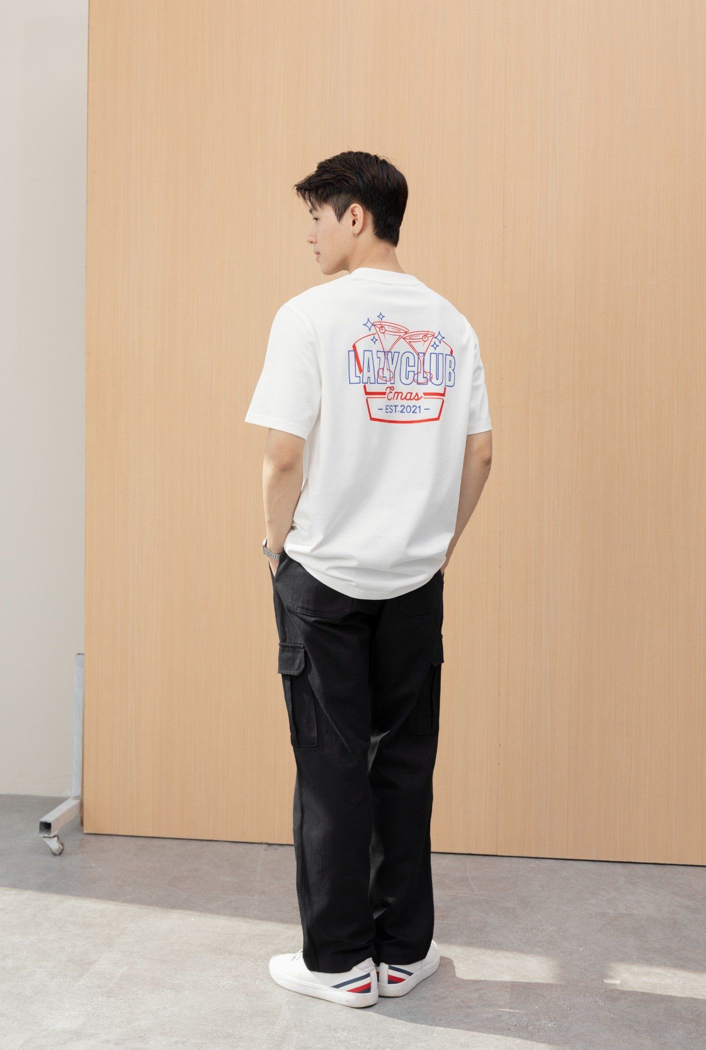  COCKTAIL WHITE TEE 