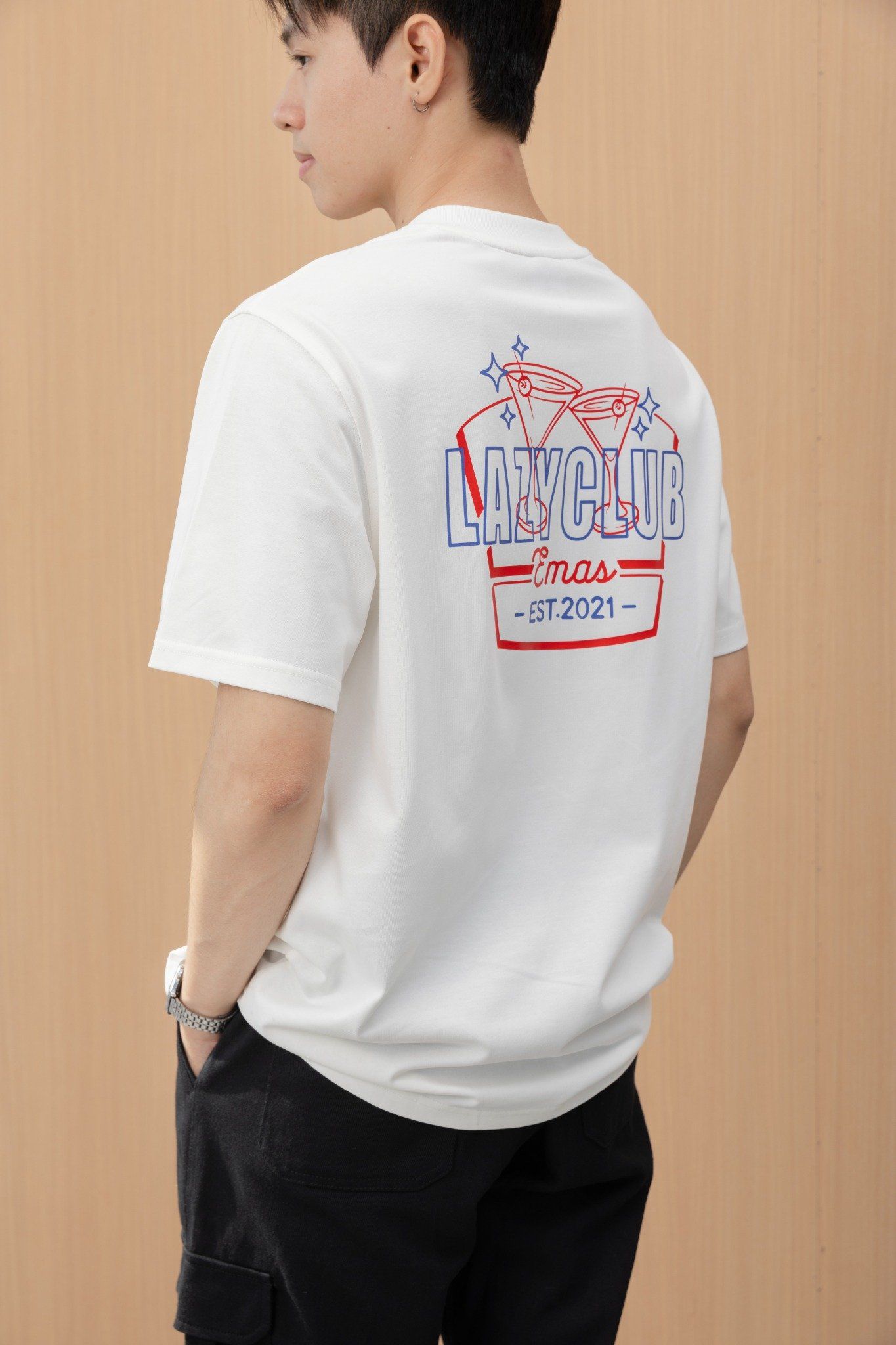  COCKTAIL WHITE TEE 