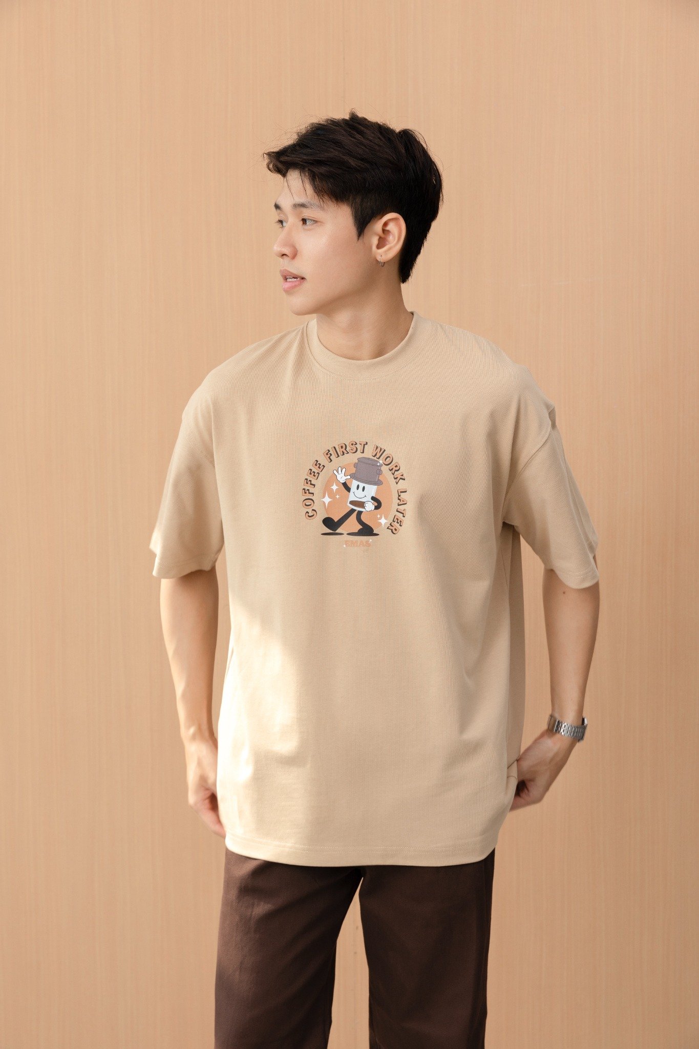  COFFEE BEIGE TEE 