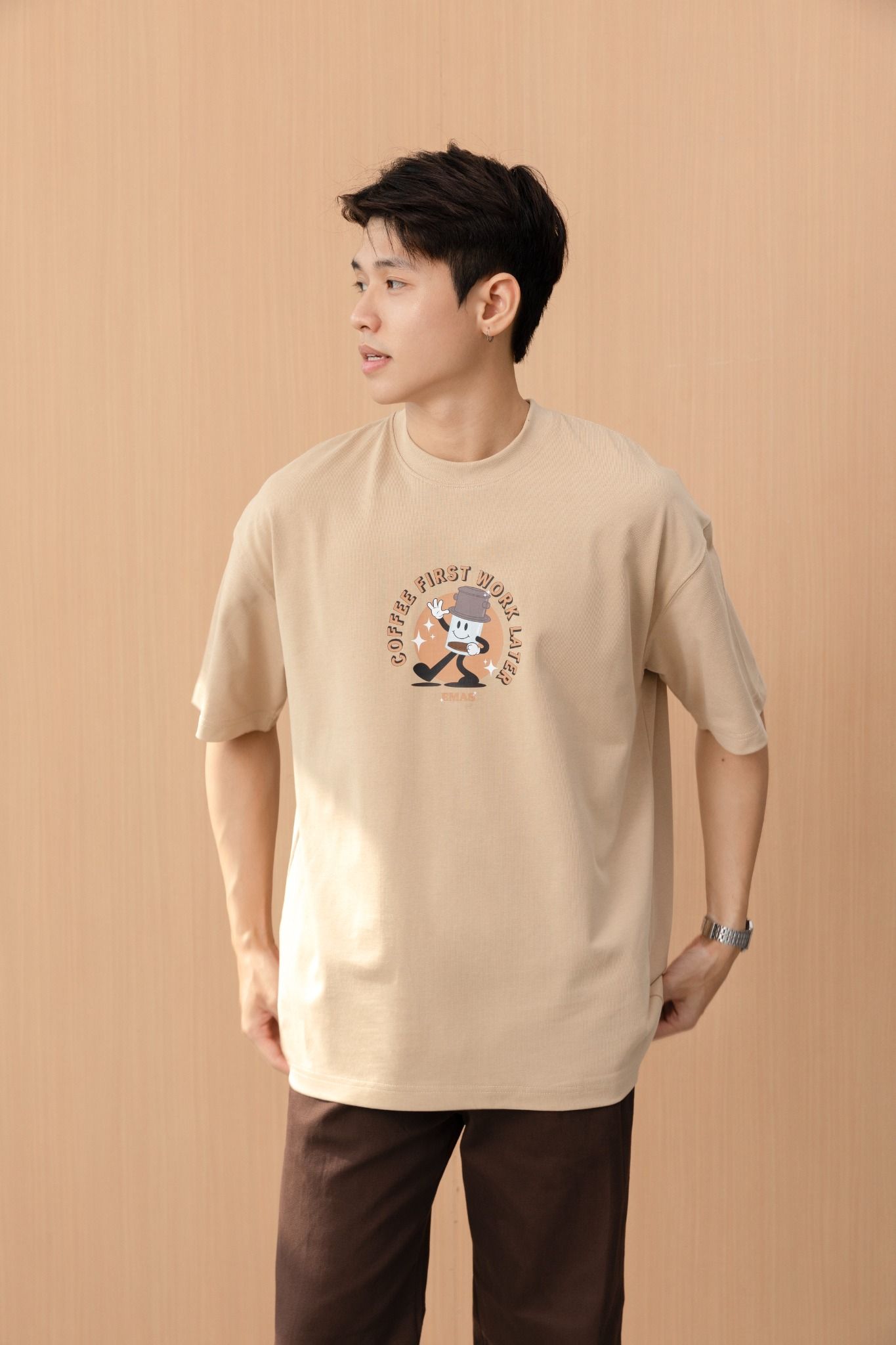  COFFEE BEIGE TEE 