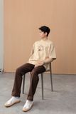  DARKBROWN BASIC CHINO PANT 
