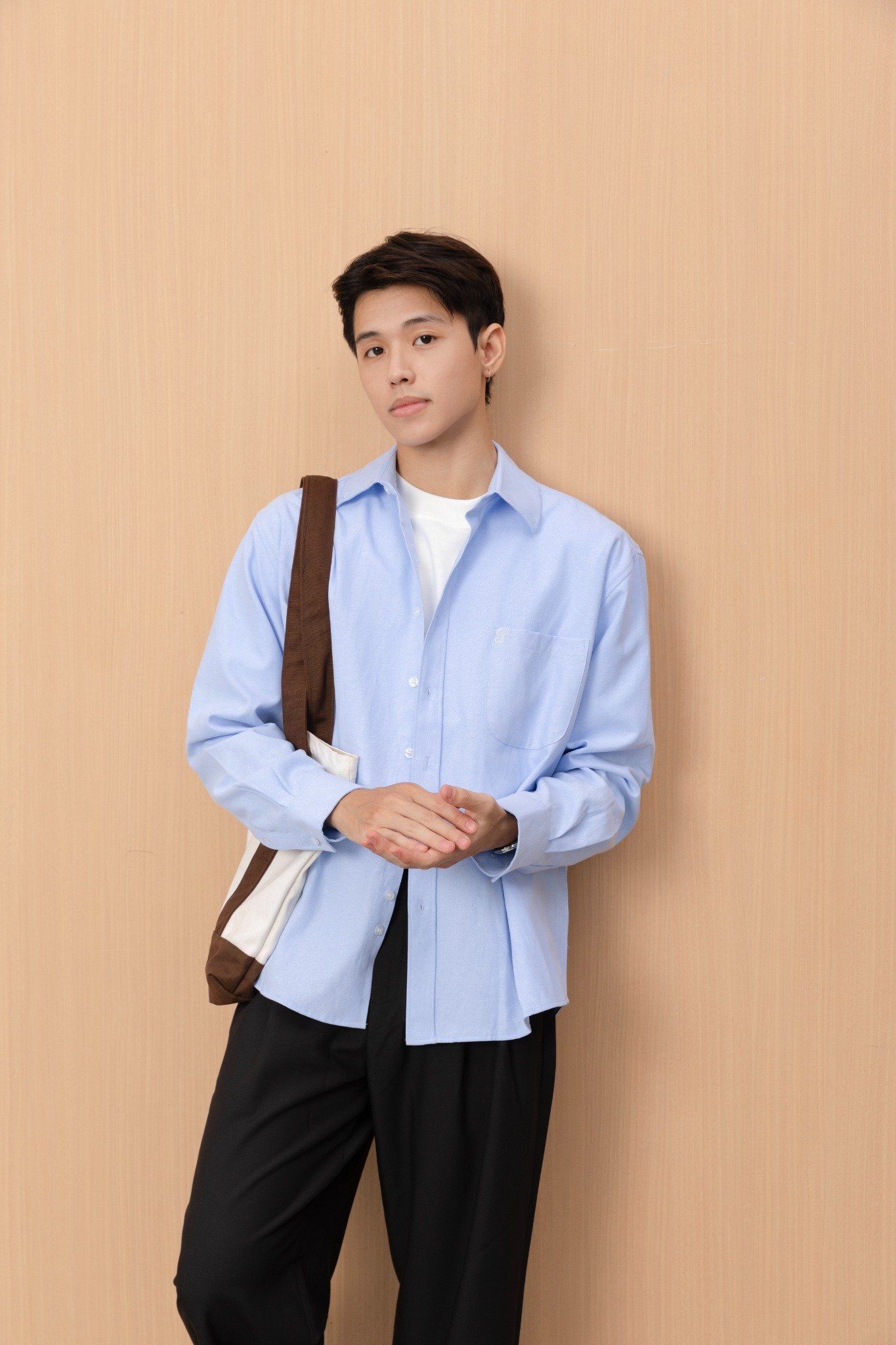  BLUE LONG OXFORD SHIRT 