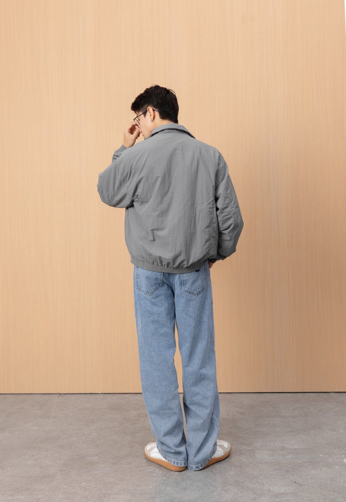  GREY EMAS TRACK JACKET 