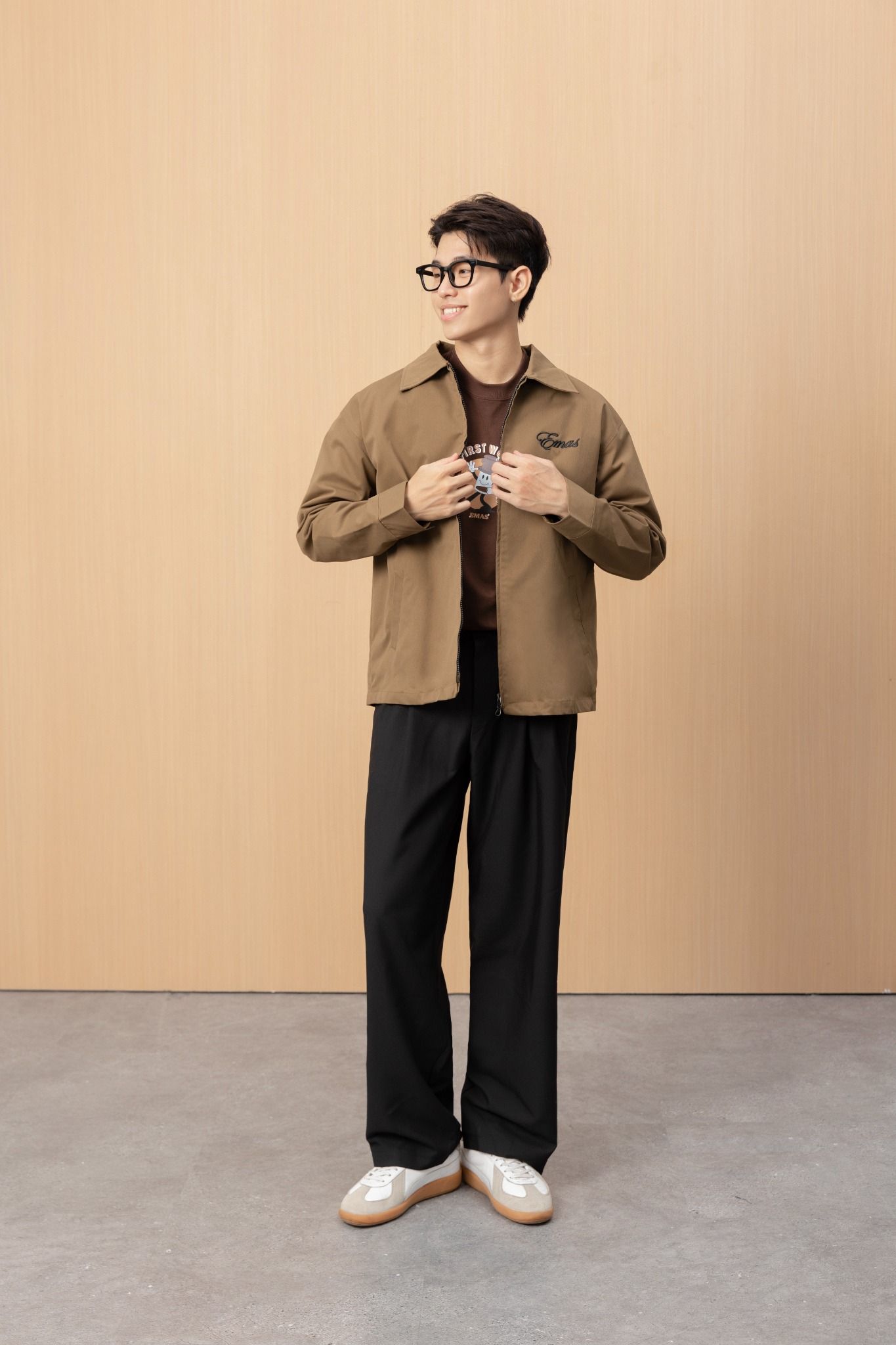  BLACK KAKI JACKET 