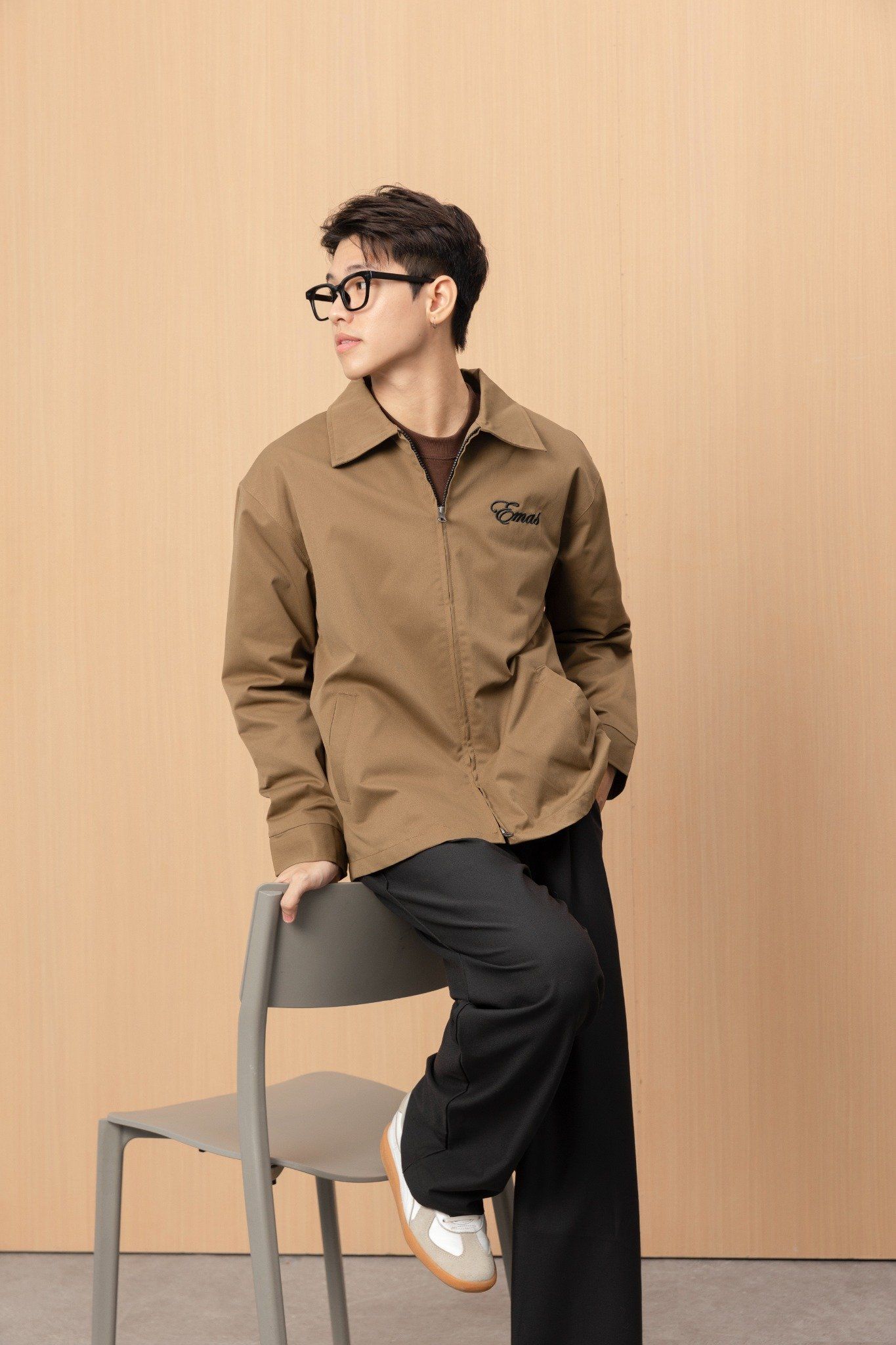  BEIGE KAKI JACKET 