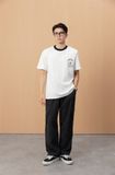  YACHT CLUB BLACK RINGER TEE 