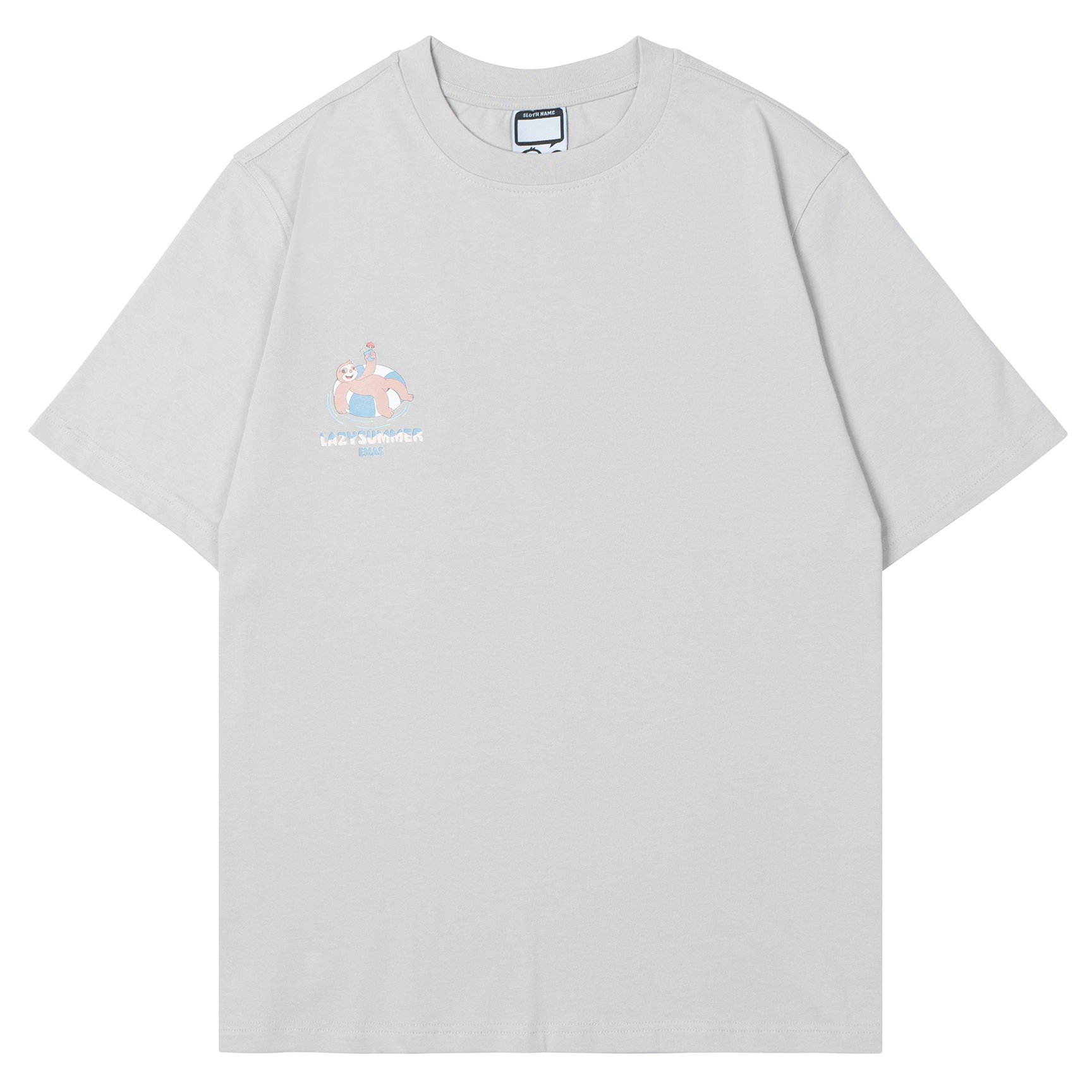  GREY SLOTH FLOAT TEE 