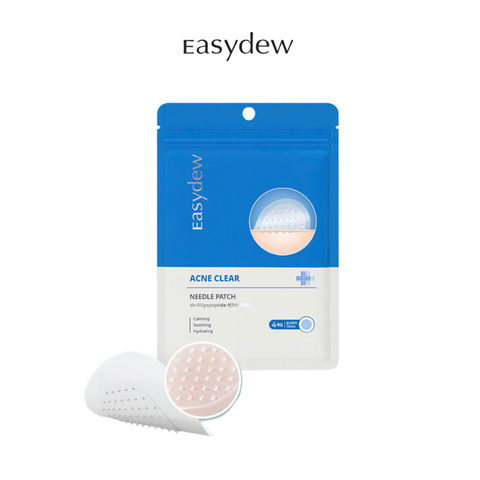 Miếng Dán Mụn Kim Tinh Chất Vi Mô Easydew ACNE CLEAR NEEDLE PATCH (4 miếng) 