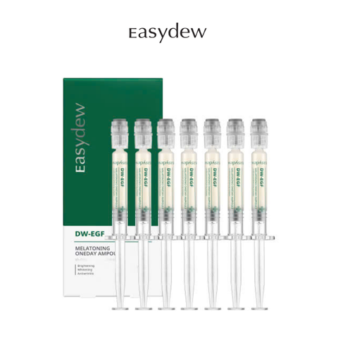  Ống Tinh Chất Chống Thâm Nám, Tái Sinh Trẻ Hóa Làn Da Easydew DW-EGF Melatoning Oneday Ampoule  (1ml*7 ống) 