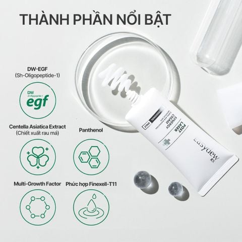  Kem Dưỡng Hỗ Trợ Phục Hồi Da Sau Tổn Thương Easydew Rx Post Laser Synergy Cream 50ml 