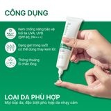  Kem Chống Nắng Dạng Gel Trong Cho Da Nhạy Cảm Easydew Ex UV Control Velvet Primer SPF40 40ml 