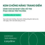  Kem Chống Nắng Trang Điểm Dành Cho Da Nhạy Cảm, Phục Hồi Da Sau Tổn Thương Easydew Rx Post Laser Mineral BB Cream SPF46 40ml 
