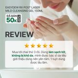  Sữa Rửa Mặt Dạng Gel Làm Sạch Dịu Nhẹ Cho Da Nhạy Cảm Easydew Rx Post Laser Mild Cleansing Gel 150ml 