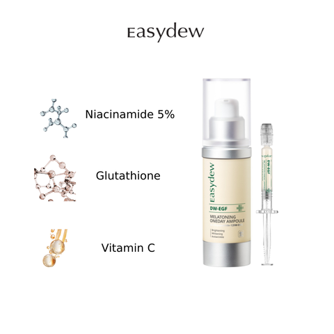  Ống Tinh Chất Chống Thâm Nám, Tái Sinh Trẻ Hóa Làn Da Easydew DW-EGF Melatoning Oneday Ampoule  (1ml*7 ống) 