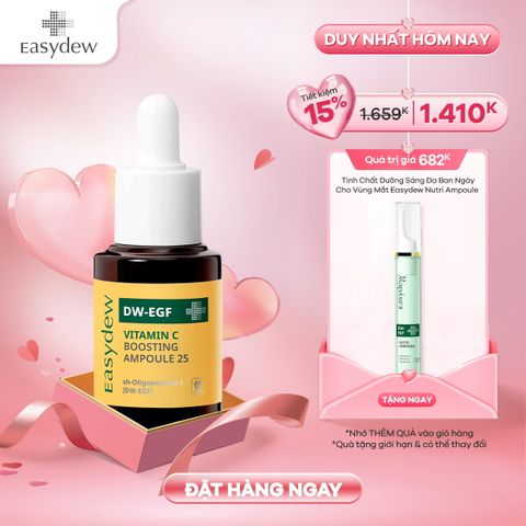  Serum Làm Trắng, Mờ Thâm Nám Easydew DW-EGF Vitamin C Boosting Ampoule 25 13g 