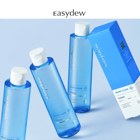  Toner Cấp Ẩm, Làm Dịu, Giảm Bã Nhờn Easydew ACNE CLEAR TONER 200ml 