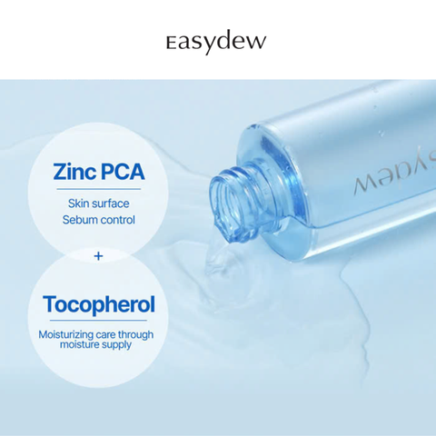  Toner Cấp Ẩm, Làm Dịu, Giảm Bã Nhờn Easydew ACNE CLEAR TONER 200ml 