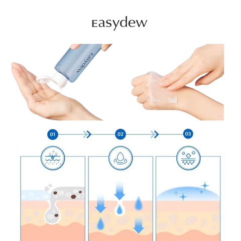  Toner Cấp Ẩm, Làm Dịu, Giảm Bã Nhờn Easydew ACNE CLEAR TONER 200ml 