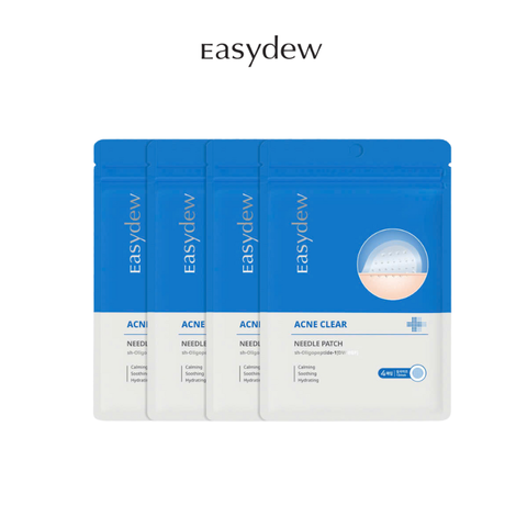  Miếng Dán Mụn Kim Tinh Chất Vi Mô Easydew ACNE CLEAR NEEDLE PATCH (4 miếng) 