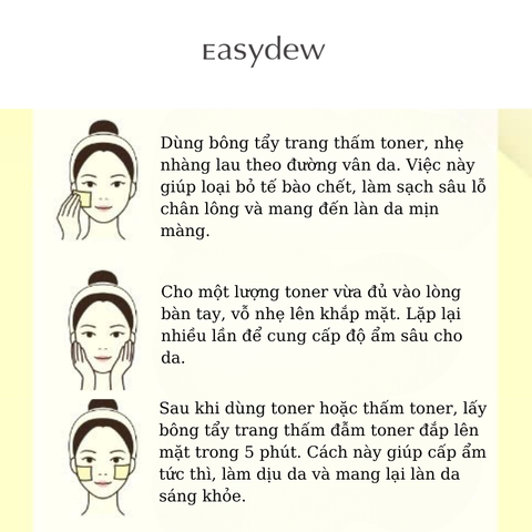  Toner Giúp Cấp Ẩm, Đều Màu Da Easydew DW-EGF MELATONING VITA C TONER 150ml 