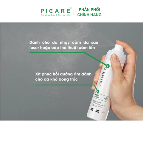  Xịt Dưỡng Hỗ Trợ Phục Hồi Cho Da Tổn Thương Easydew EX Repair Control Moisture Essential Mist 120ml 