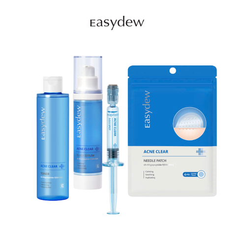  Miếng Dán Mụn Kim Tinh Chất Vi Mô Easydew ACNE CLEAR NEEDLE PATCH (4 miếng) 