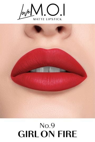  NO 9 – GIRL ON FIRE – ĐỎ CAM 