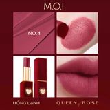  No.4 - Hồng Lạnh - Son Thỏi Queen Of Rose 2025 