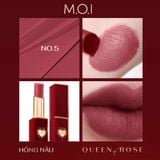  No.5 - Hồng Nâu - Son Thỏi Queen Of Rose 2025 