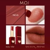  No.6 - Nâu Tây - Son Thỏi Queen Of Rose 2025 