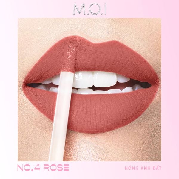  NO.4 - ROSE - HỒNG ĐẤT - SON KEM PHIÊN BẢN MÙA XUÂN 