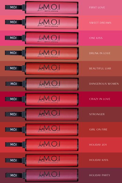  SET 12 SON THỎI LOVE M.O.I SPECIAL EDITION 