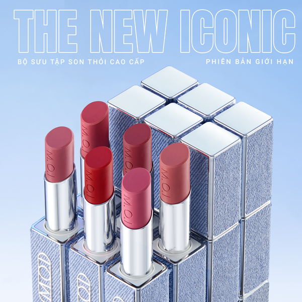  SET 3 MÀU SON THỎI CAO CẤP THE NEW ICONIC PHIÊN BẢN GIỚI HẠN 