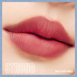  NO.6 - STRONG - ĐỎ NÂU -  SON THỎI CAO CẤP THE NEW ICONIC PHIÊN BẢN GIỚI HẠN 