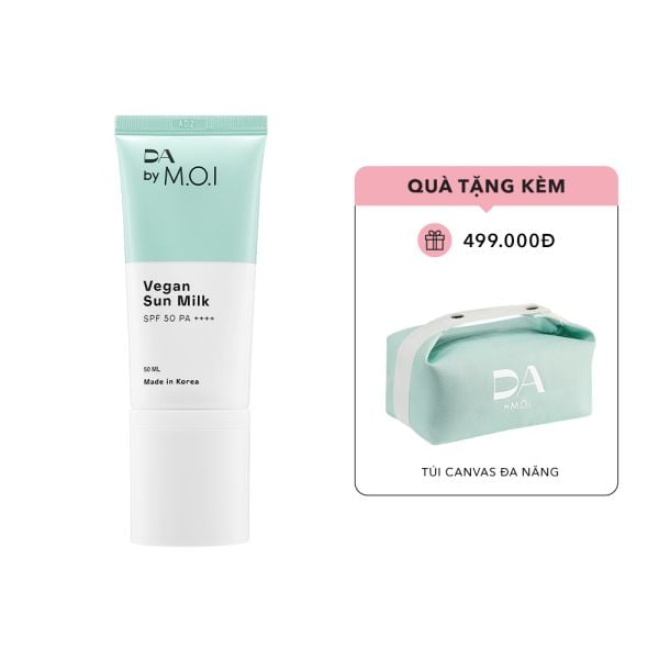  Kem Chống Nắng Thuần Chay DA BY M.O.I Vegan Sunmilk 50ml 