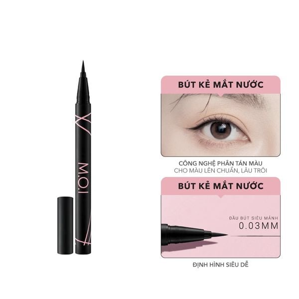  BÚT KẺ MẮT NƯỚC M.O.I PERFECT SHAPE EYELINER 