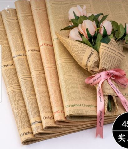 Giấy Báo Gói Hoa | Sỉ Lẻ Giấy Báo Gói Hoa Tại Tphcm