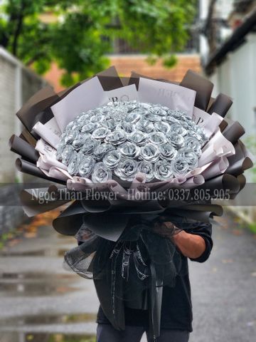 BÓ HOA NHŨ BẠC CAO CẤP