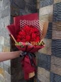 Bó Hoa Hồng Sáp Thơm 21 Bông Cao Cấp | Shop Hoa Sáp Gò Vấp