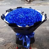 BÓ HOA SÁP 200 BÔNG XANH DƯƠNG