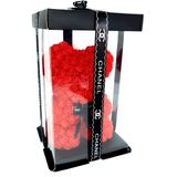 Gấu Hoa Hồng Xốp Size 20cm FUll Hộp Đèn Led