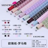 Giấy Gói Hoa 2 Mặt Caro