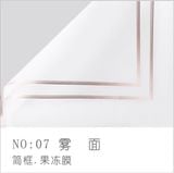 Giấy Bóng Mờ Viền Đồng