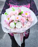 HOA SÁP THƠM MIX TONE HỒNG - HS 184