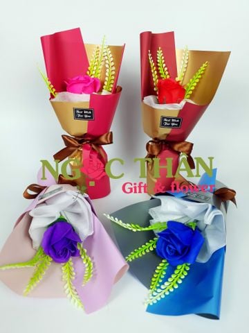 Hoa Hồng Sáp 1 Bông