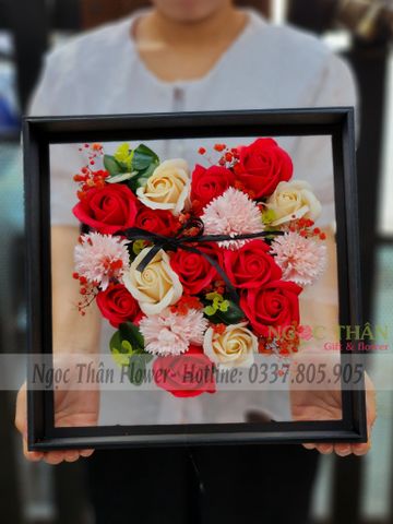 HỘP HOA SÁP TRÁI TIM