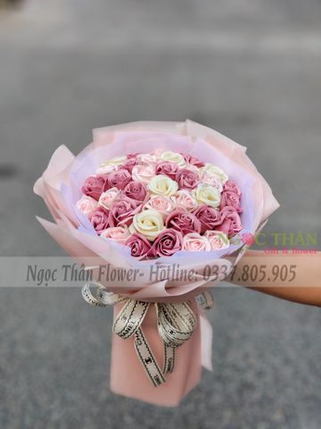 MẪU HOA HỒNG SÁP THƠM ĐẸP