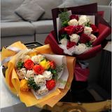 Giỏ Hoa Hồng Sáp Thơm - Những Bó Hoa Hồng Sáp Đẹp