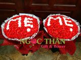 Bó Hoa Hồng Sáp Tặng Mẹ - Khắc Chữ Theo Yêu Cầu