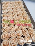 Sỉ Đầu Bông Hoa Sáp 3 Lớp Đủ Màu Tại Tphcm